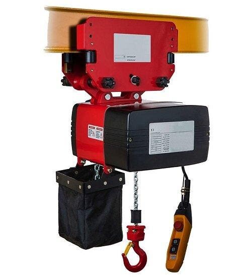 Elektrische kettingtakel met duwloopkat 400V 0,5 ton met hij, Auto diversen, Autogereedschap, Verzenden