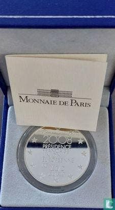 Frankrijk 1½ euro 2008 (PROOF) Frans voorzitterschap van.., Verzenden, Losse munt