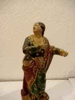 Beeld - Sint-Johannes de Evangelist - 26,5 cm - Antiek -