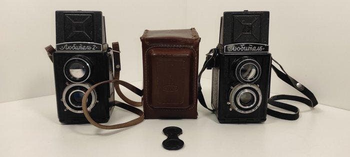 Lomo Lyubitel (1949-1956) & Lyubitel-2 (1964-1979) Twin, TV, Hi-fi & Vidéo, Appareils photo analogiques