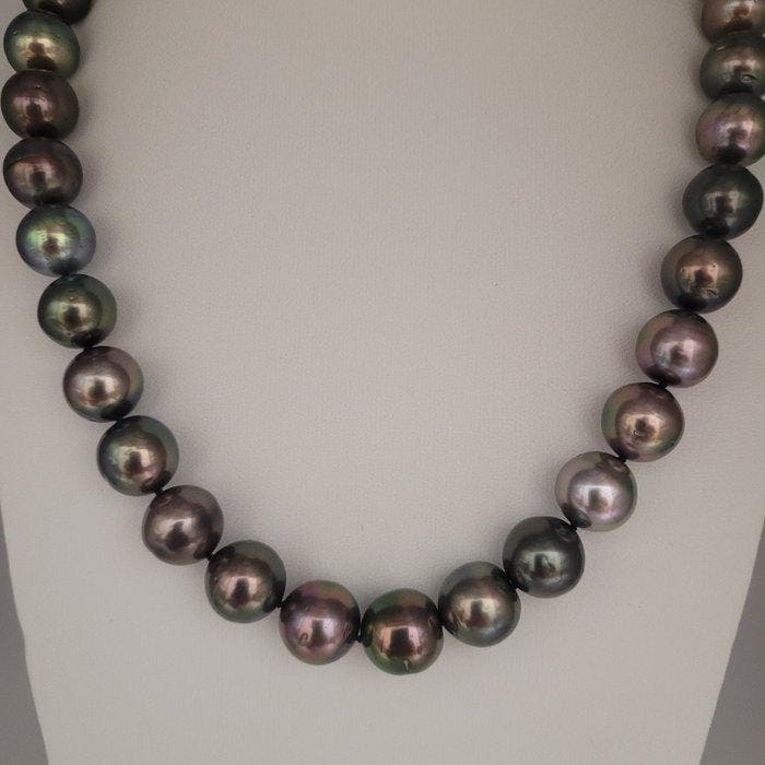 Collier - 18 carats Or jaune Perle - Tahiti, Bijoux, Sacs & Beauté, Colliers