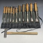 Tataki Oire Nomi , Genno-  | Bench Standard Chisels, Hammer, Antiek en Kunst