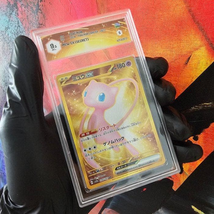 Pokémon - 2 Graded card - Mewtwo & Mew (Secret) UR - Graad, Hobby en Vrije tijd, Verzamelkaartspellen | Pokémon