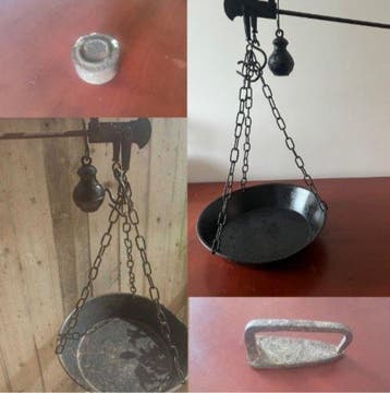 Ponterstok (4) - gesmeed ijzer, gietijzer