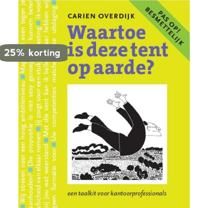 Waartoe is deze tent op aarde? 9789057122903 C. Overdijk, Livres, Psychologie, Envoi