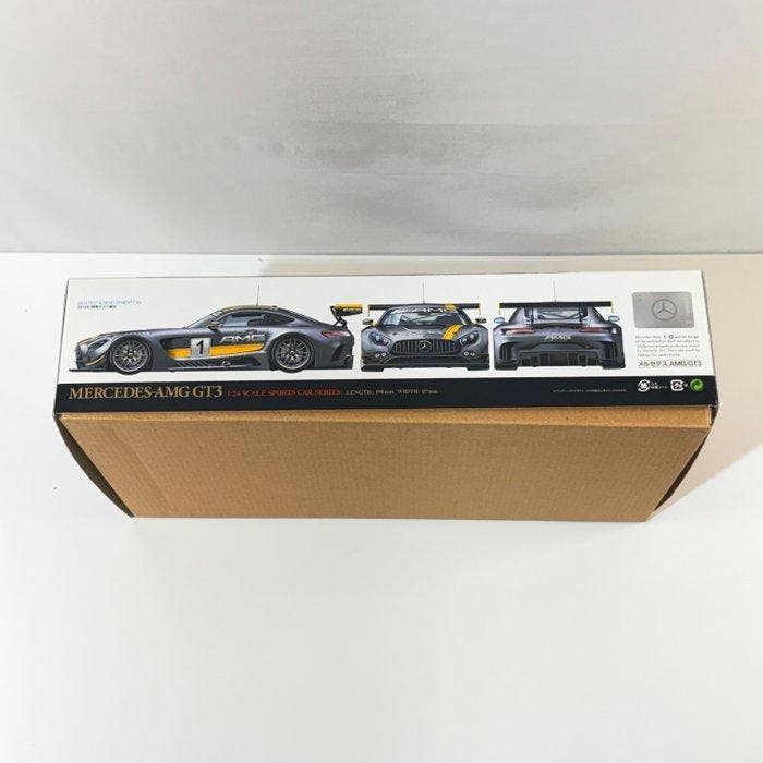 Tamiya 1:24 - Modelbouwdoos - Mercedes-AMG GT3 - 24345 2017s, Hobby en Vrije tijd, Modelauto's | 1:5 tot 1:12