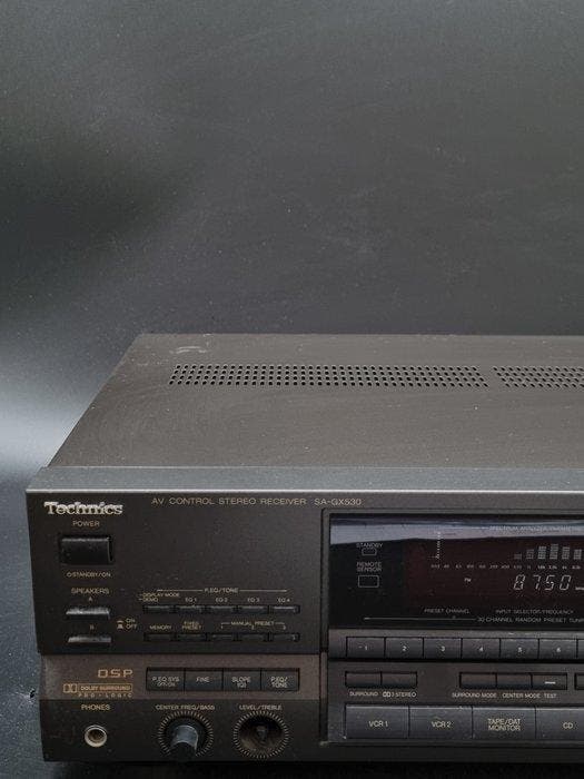 Technics - SA-GX530 Solid state stereo receiver, TV, Hi-fi & Vidéo, Radios