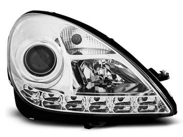 Devil Eyes Koplampen Mercedes SLK R171 2004–2011 Chroom | Se, Verzenden