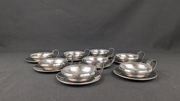 Sambonet - Service de table (12) - Pour 6 personnes - Acier