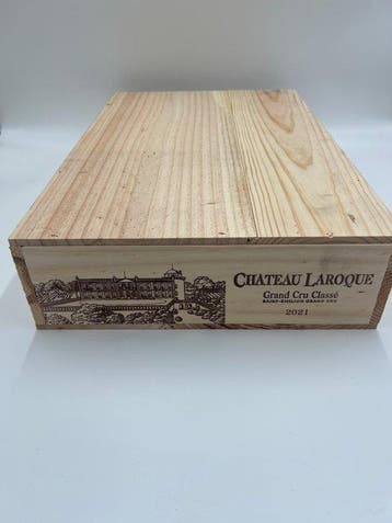 2021 Chateau Laroque - Saint-Émilion Grand Cru Classé - 6, Verzamelen, Nieuw