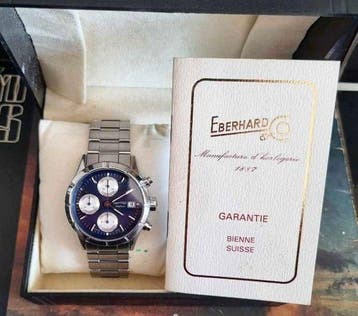 Eberhard & Co. - Cheftain - Homme - 2000-2010, Bijoux, Sacs & Beauté, Montres | Hommes