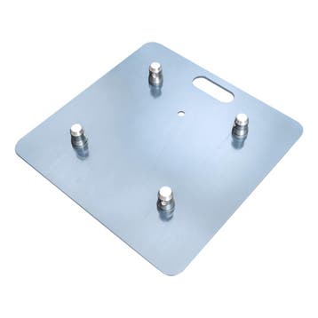 Universele truss baseplate staal 45 x 45 cm - 6mm dik, Muziek en Instrumenten, Verzenden, Nieuw