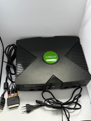 Xbox Classic / Original Xbox – Console met AV-kabel, SCART-a, Verzenden