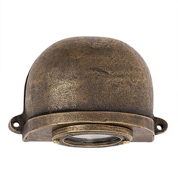 Scheepslampen & Maritiem Dusky Muurlamp Brons, Verzenden, Nieuw