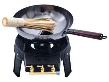 Veiling - Grill Guru Easy Asia complete outside burner kit m, Nieuw