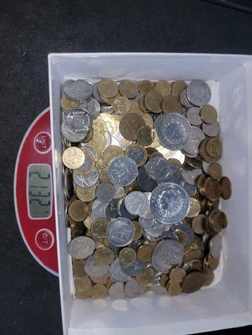 Frankrijk. Collection of coins incl. silver Un peu avant