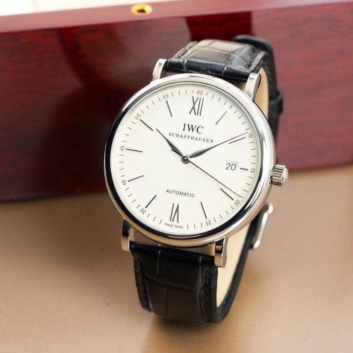 IWC - Portofino - IW356501 - Heren - 2010-2020, Bijoux, Sacs & Beauté, Montres | Anciennes | Antiquités