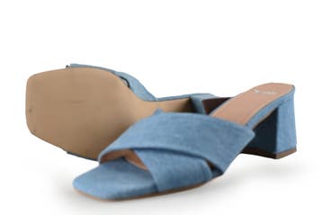 Manfield Muiltjes in maat 37 Blauw, Verzenden