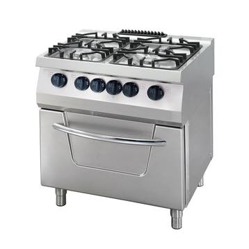 Heavy Duty Fornuis | Robuust gasfornuis | Elektrische oven, Verzenden, Nieuw in verpakking
