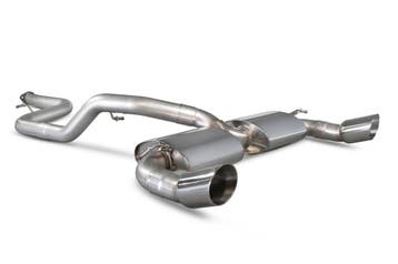 Ford Focus MK2RS | Niet-resonerend cat-back systeem Scorpion, Verzenden