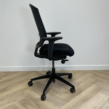 ergonomische bureaustoel, zwart, Ergonomisch, Gebruikt, Zwart, Bureaustoel