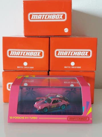 Matchbox, Mattel, Hot Wheels 1:64 - Model sportwagen -