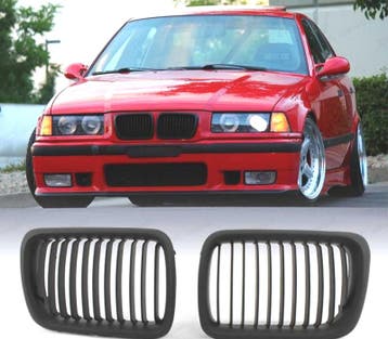 CALANDRE BMW E36 96-98 LOOK M PERFORMANCE NOIR MAT, Verzenden