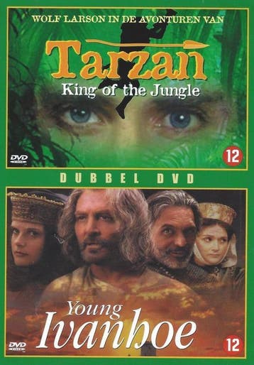 Tarzan King Of The Jungle & Young Ivanhoe, Verzenden, Actie