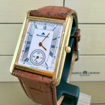 Maurice Lacroix - Tank Gold Electroplated G10 - Sans prix de