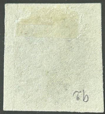België 1858 - Leopold 1 : Medaillon zonder watermerk - 20c, Gestempeld