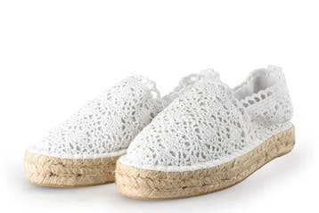 Colors of California Espadrilles in maat 40 Wit, Kleding | Dames, Schoenen, Espadrilles, Verzenden, Wit, Zo goed als nieuw