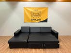 ECHTE LEDEREN ZWARTE ZETEL / SofaCycle / LEVERING MOGELIJK, Huis en Inrichting, Ophalen of Verzenden, Nieuw