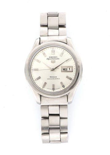 Seiko - Sportsmatic 5 Deluxe Day-Date - Zonder minimumprijs