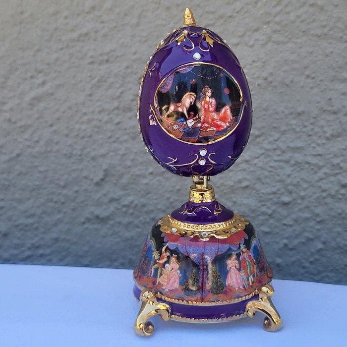 Ardleigh Elliott - Faberge egg Style - Chine - 1:16, Antiquités & Art, Curiosités & Brocante