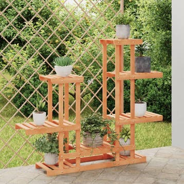 vidaXL Plantenstandaard 95x25x96 cm massief vurenhout, Verzenden
