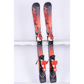 100 kinder skis SALOMON FURY JR + Salomon TZ 5, Sports & Fitness, Verzenden