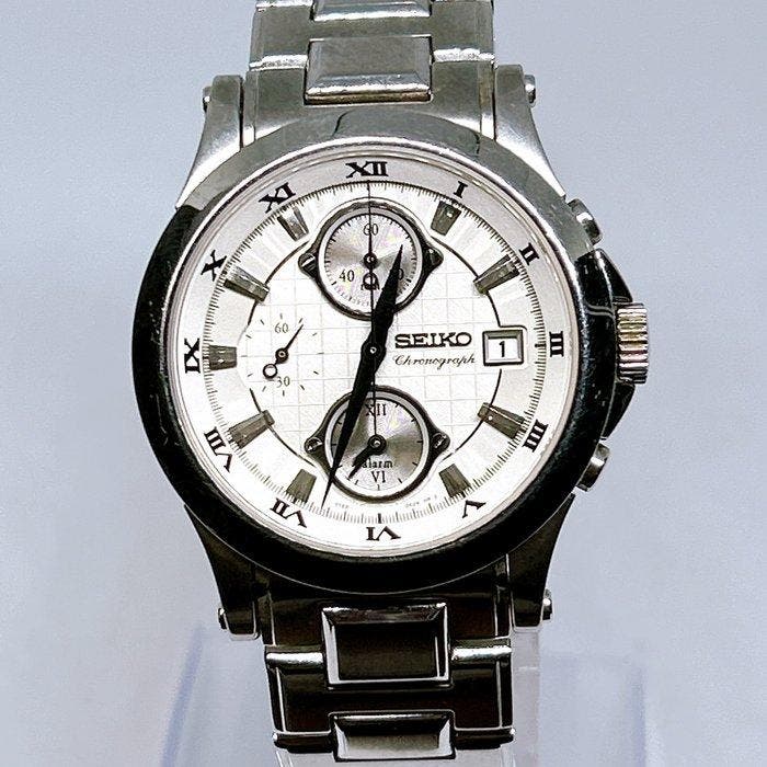 Seiko - Chronograph - Zonder minimumprijs - 7T62-0FF0 -, Handtassen en Accessoires, Horloges | Antiek