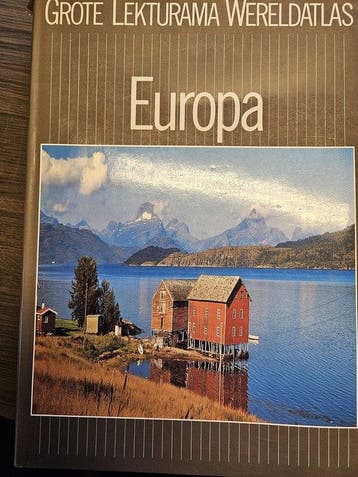 Grote Lekturama wereldatlas Europa - van Diessen, Verzenden, Nieuw