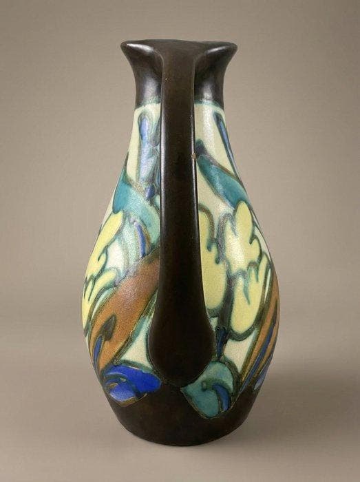 Céramique Montoise (C.M. Bergen) - Antoine Dubois - Vase -, Antiek en Kunst, Antiek | Glaswerk en Kristal