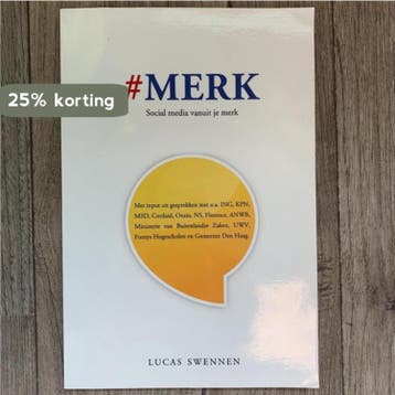 #MERK 9789081131568 Lucas Swennen, Verzenden, Lucas Swennen