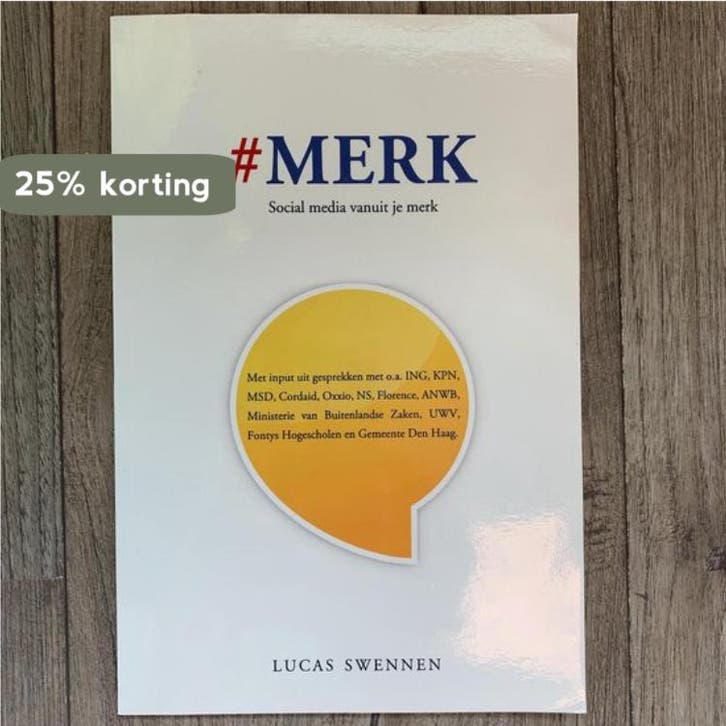 #MERK 9789081131568 Lucas Swennen, Livres, Économie, Management & Marketing, Envoi