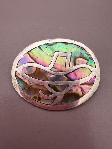 Broche - Mexico (Zonder minimumprijs), Antiek en Kunst