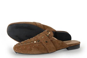Babouche Muiltjes in maat 37 Bruin, Verzenden