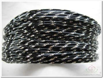 Oasis Aluminiumdraad Diamond Sensation 40-10106 Zwart, Hobby en Vrije tijd, Nieuw