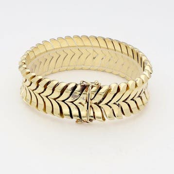Armband - 14 karaat Geel goud, Nieuw