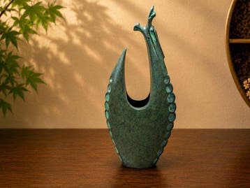 Vaas - Brons - Japan - Bronzen vaas Shoryu (Zonder