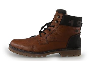 Rieker Veterboots in maat 45 Bruin, Bruin, Verzenden, Boots, Zo goed als nieuw