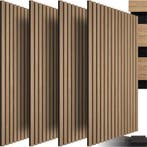 2dekans | tectake® Set van 4 akoestische panelen Sonic Wall, Doe-het-zelf en Bouw, Hout en Planken, Ophalen of Verzenden, Nieuw