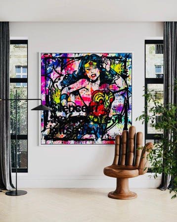 Mikko - Wonder Woman Evil On Frame - XXL (NO RESERVE!)