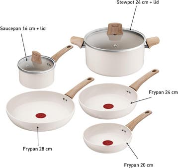 Tefal Cera Bright ON 5-delig | Retourdeal 50% korting, Verzenden, Nieuw